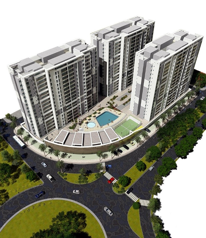 Conjunto residencial podium - 384 apartamentos y 26 locales 2